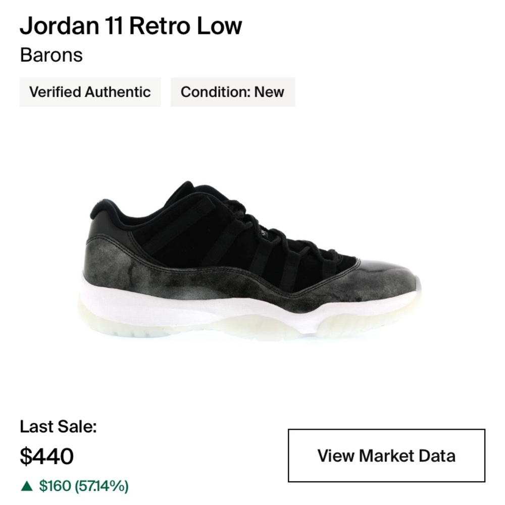 Jordan 11 “Baron” Retro Low